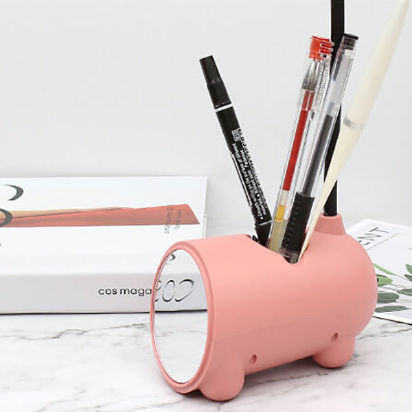 LED desk lamp with rabbit design and pen holder – Touch and dimmable