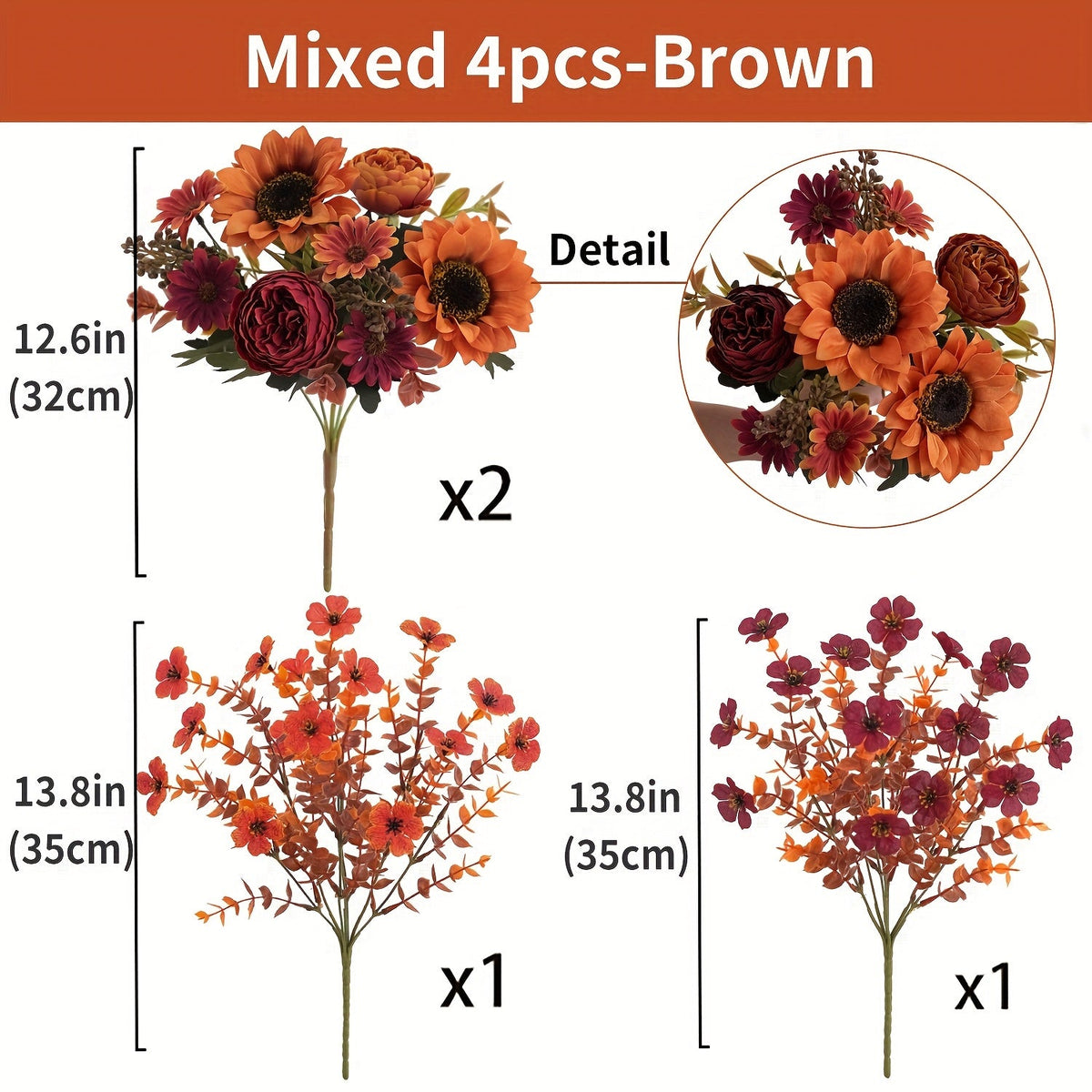 Composition florale d’automne – Colorée et chaleureuse pour tous les espaces