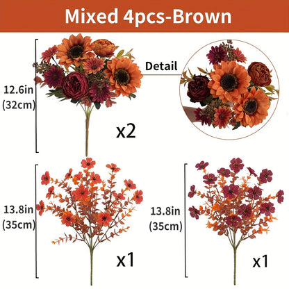 Composition florale d’automne – Colorée et chaleureuse pour tous les espaces