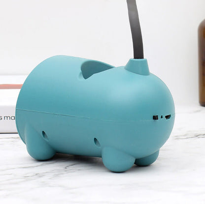 LED desk lamp with rabbit design and pen holder – Touch and dimmable