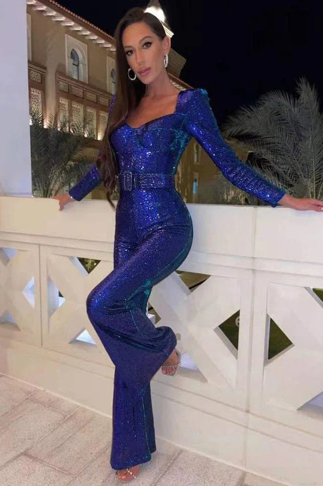 Sequin Jumpsuit with Glamorous Appeal