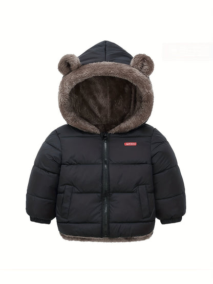 Boys' Winter Jacket with Fur Lining - Mackie