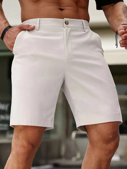 Shorts avec bouton et poches