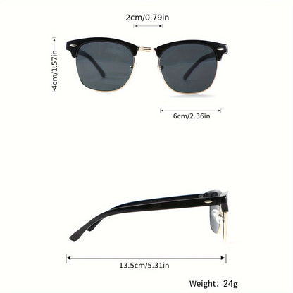 Gafas de sol clásicas informales – Modernas y cómodas para cualquier ocasión