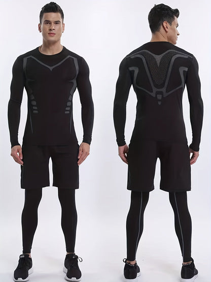 Velocity Pro Thermo-Sportshirt für Herren – atmungsaktiv, warm und leistungsorientiert