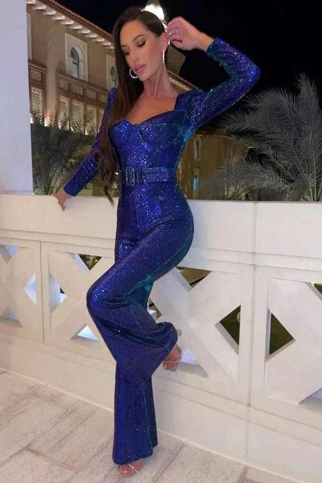 Sequin Jumpsuit with Glamorous Appeal