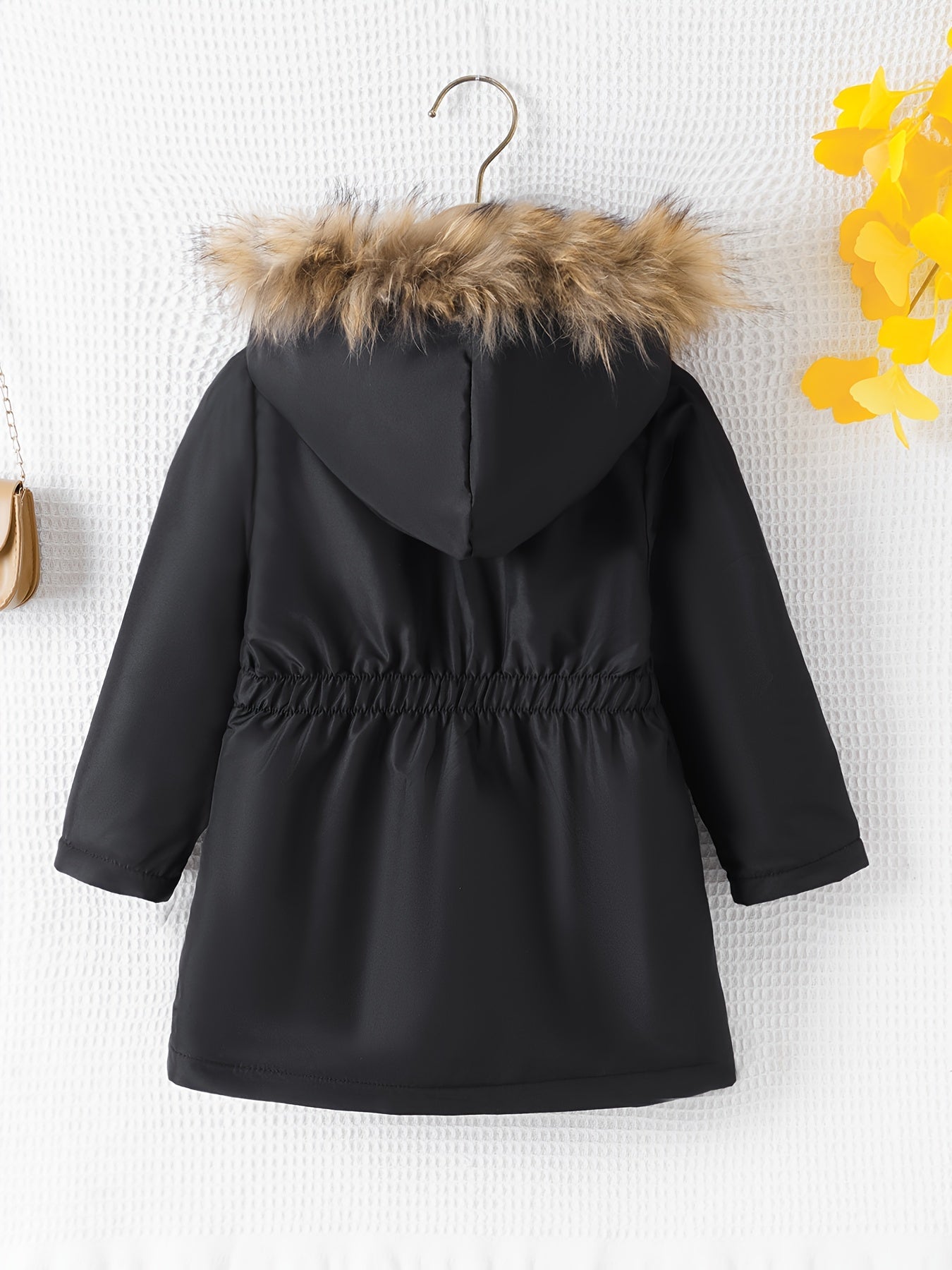 Children's winter coat with hood and fleece lining - Mitchel