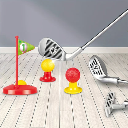 Children's Golf Set - Adjustable Clubs and Goals for Endless Playtime