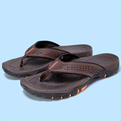 Comfortable and Durable Men's Slip-On Sandals – With EVA Cushion and Non-Slip TPR Sole