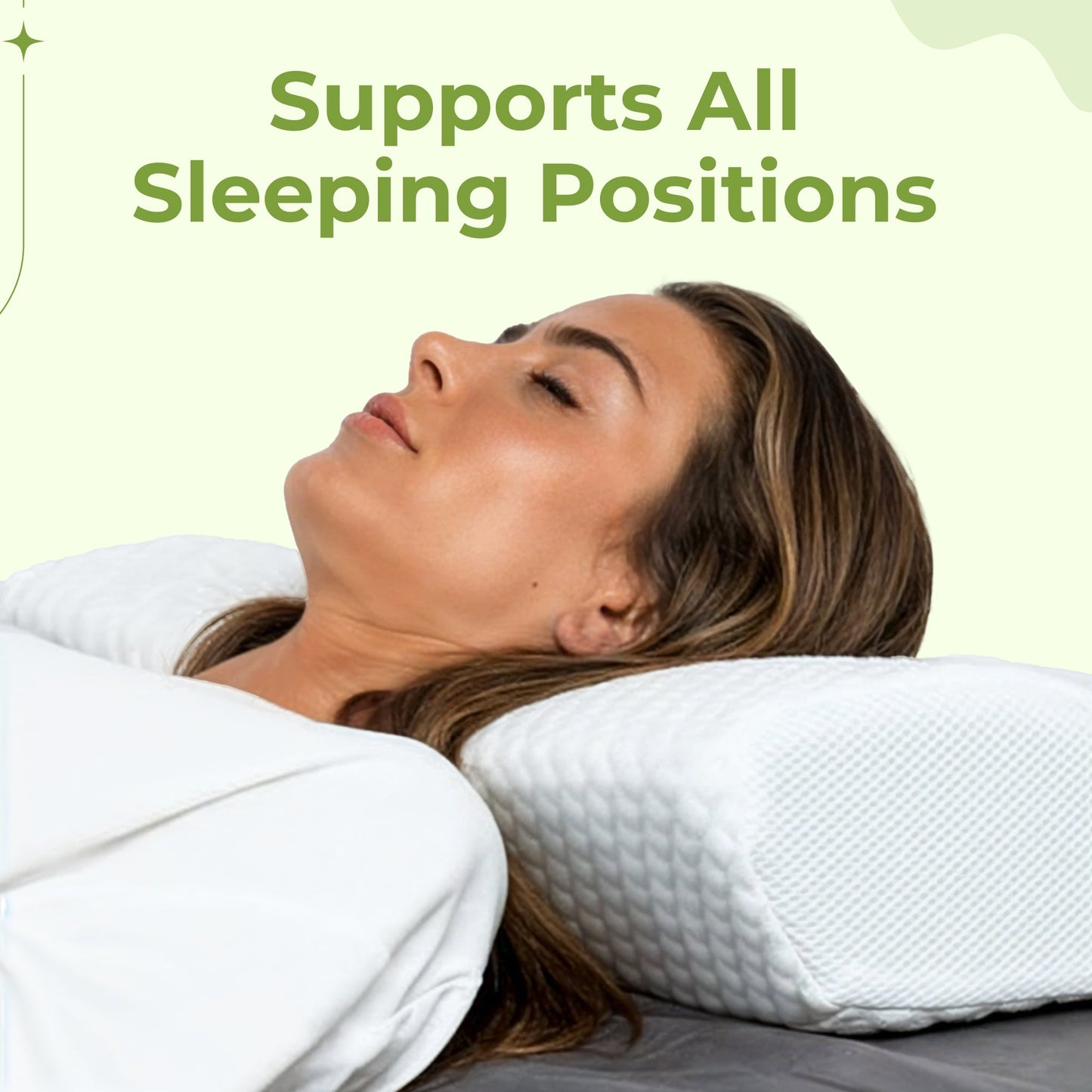 Cervical Pillow FOR NECK DISCOMFORT & SUPPORT