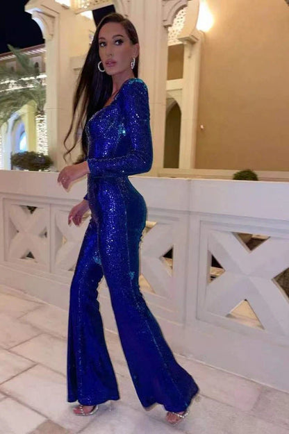 Sequin Jumpsuit with Glamorous Appeal