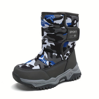 Warm cosy ankle boots for boys & girls - Kyan