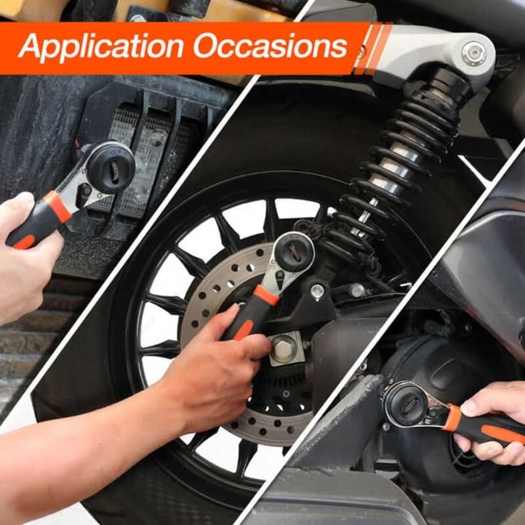 Adjustable Ratchet Wrench - Fits Everything