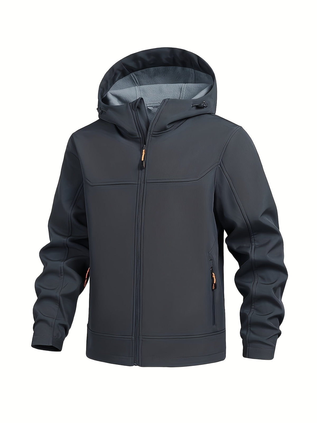 Men's Outdoor Softshell Jacket with Hood – Quick-Drying and Windproof