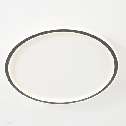 Quinn Modern Round LED Ceiling Light Metal/Acrylic