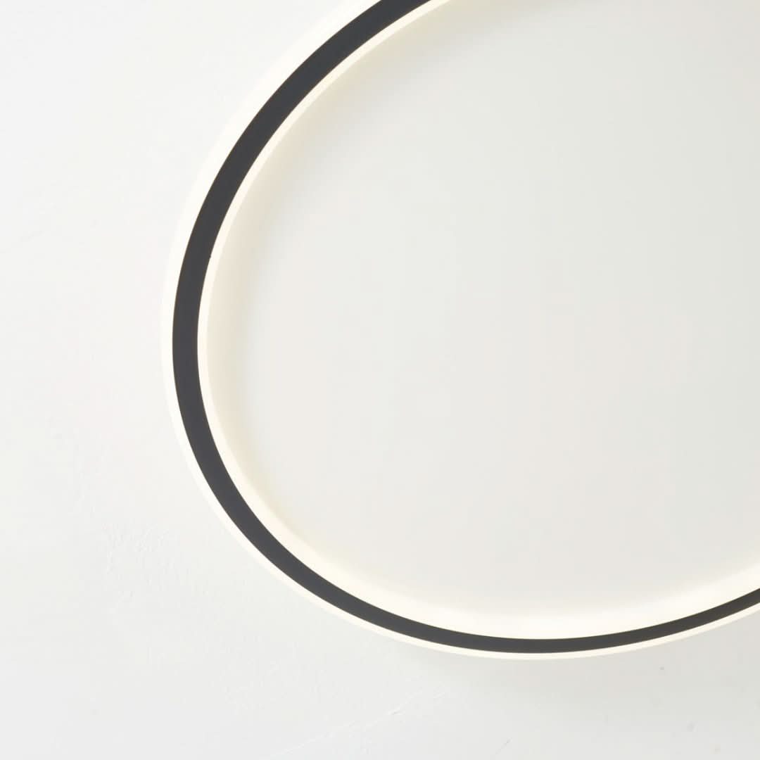 Quinn Modern Round LED Ceiling Light Metal/Acrylic