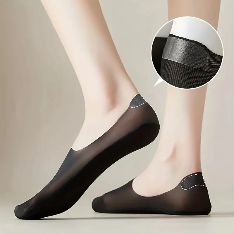 Chaussettes rafraîchissantes pour femmes aux couleurs pastel – chaussettes d’été pour femmes