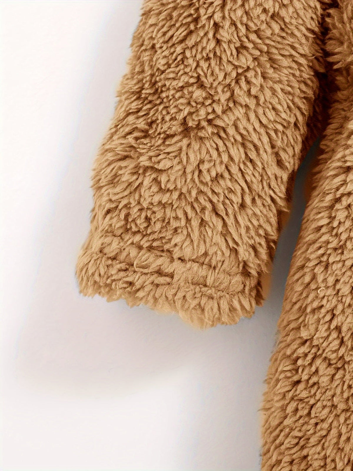 Roupão com capuz para bebé – roupão macio de tecido teddy para bebés e crianças pequenas, ideal para o inverno