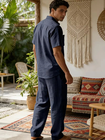 Ensemble de vêtements décontractés d'été pour hommes