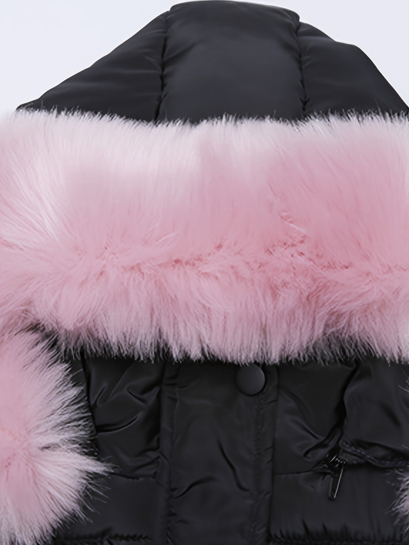 Girls' Padded Parka Winter Coat with Zip - Janen