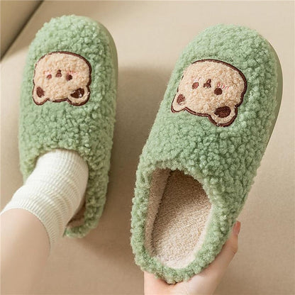 Snuggly Warm Animal Slippers with Soft Lining