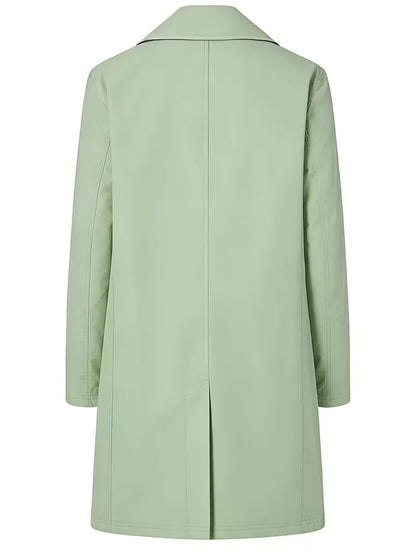 Trench-coat slim avec détail de poche