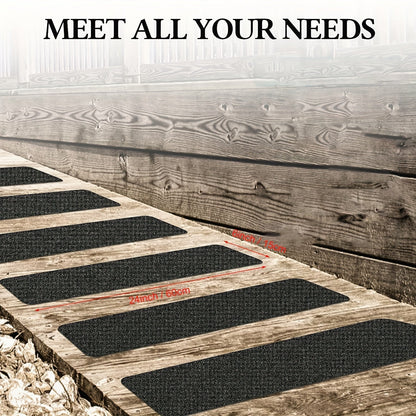 Rubber Anti-Slip Stair Strips – Extra Grip for Stairs and Driveways