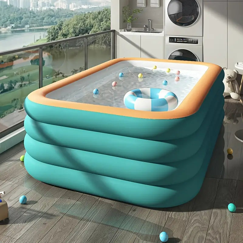 Foldable Inflatable Pool for Adults
