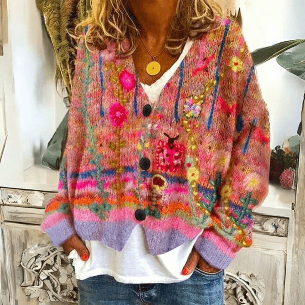 Cardigan lavorato a maglia