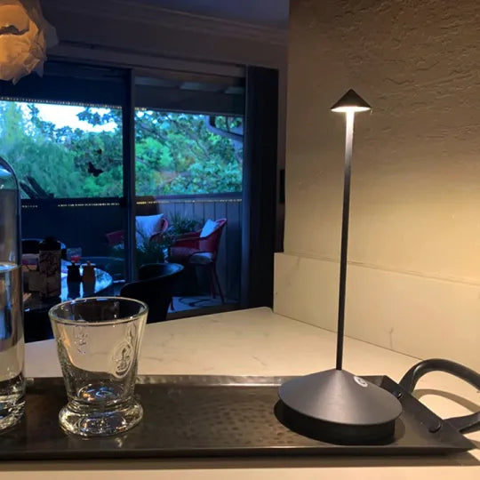 Nordic design LED candle table lamp - waterproof dimmable