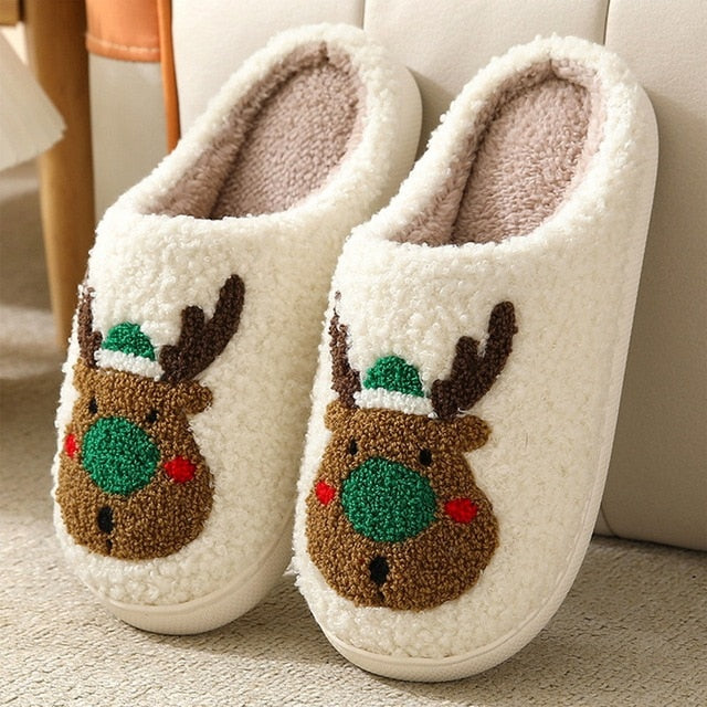 Snuggly Warm Animal Slippers with Soft Lining