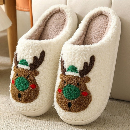 Snuggly Warm Animal Slippers with Soft Lining