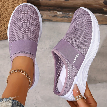 Slip On Summer Sneakers for Women with Breathable Mesh