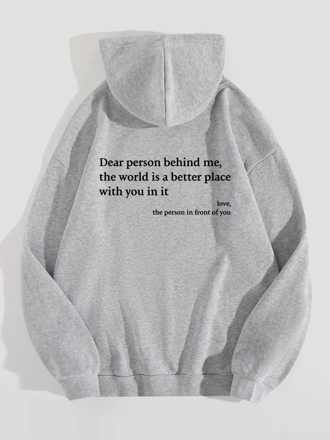 Unisex Hoodie with Inspirational Message