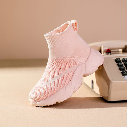 Boys' and Girls' Sock Shoes - Breathable Woven Shoes - Lucky