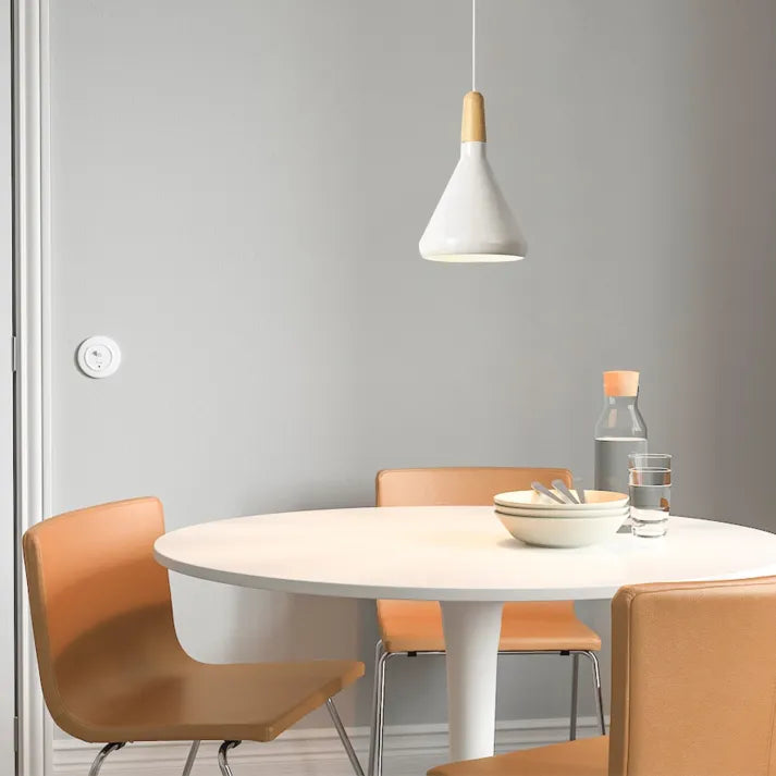 Conical Metal Pendant Lamp Macaron - Minimalistic and Stylish