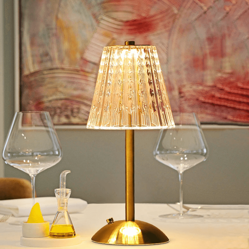 Glimmer bordlampe - Elegant og trådløs belysning