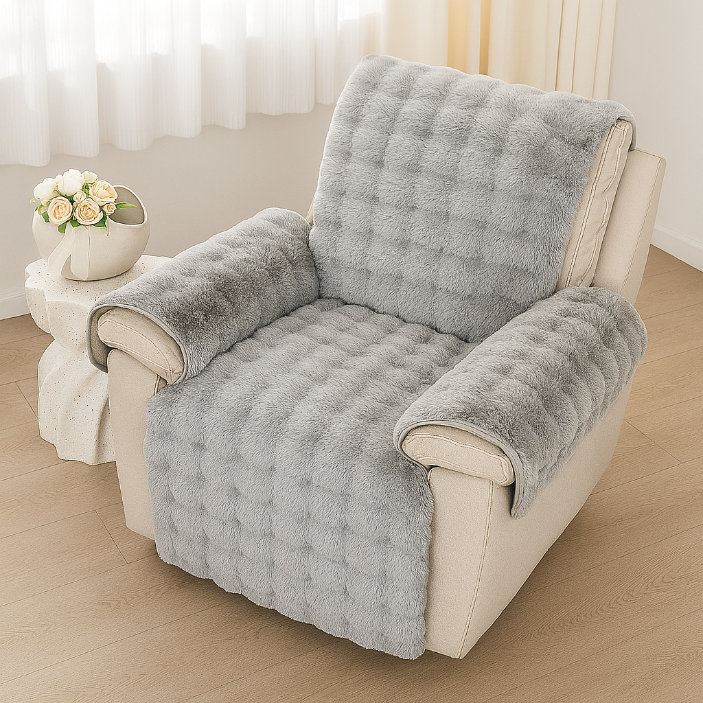 Ultra Soft Recliner Chair Covers | Plush Polyester with Non-Slip Design | Protects Furniture from Spills and Pet Hair 3