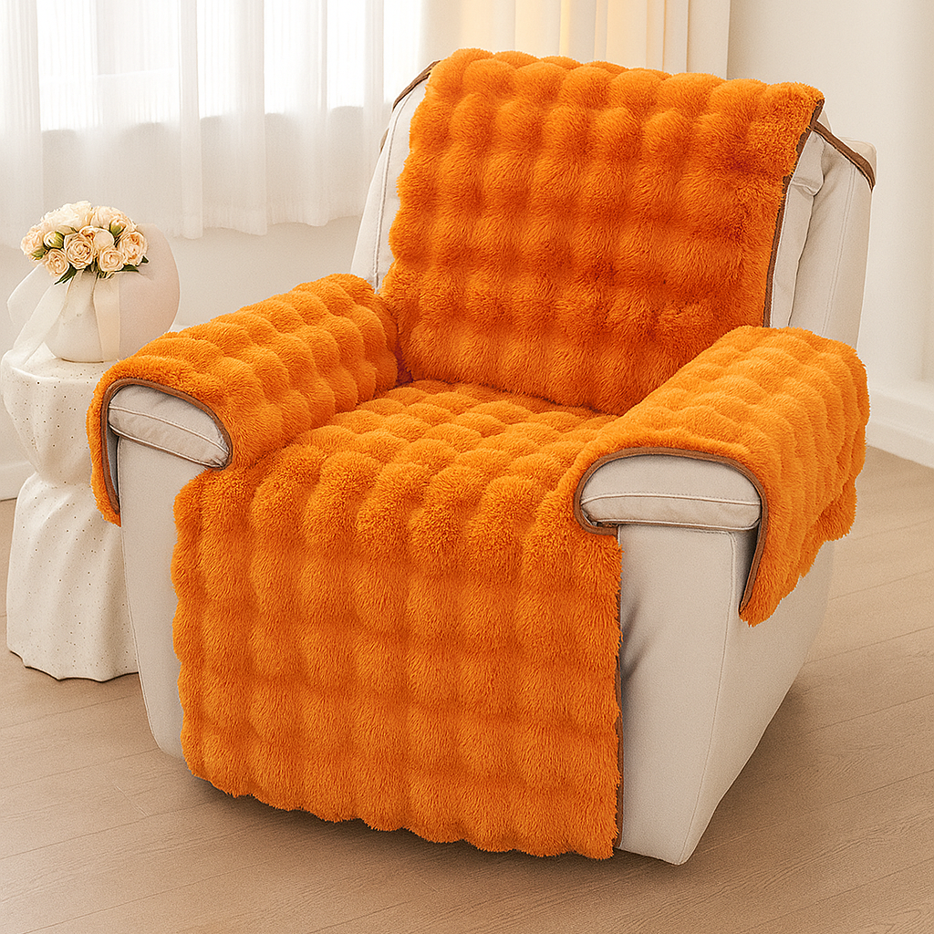 Ultra Soft Recliner Chair Covers | Plush Polyester with Non-Slip Design | Protects Furniture from Spills and Pet Hair 4