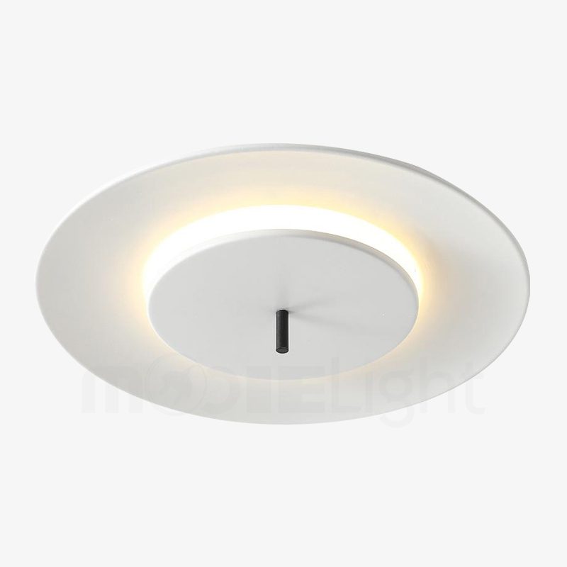 Modern Nordic Lunar Ceiling Light with LED