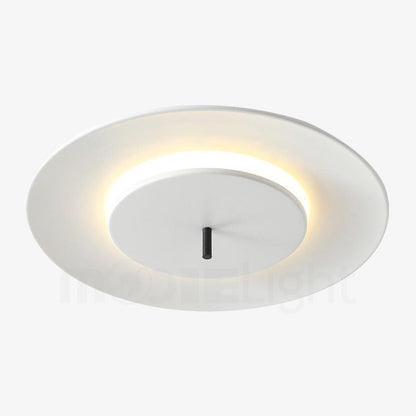 Modern Nordic Lunar Ceiling Light with LED