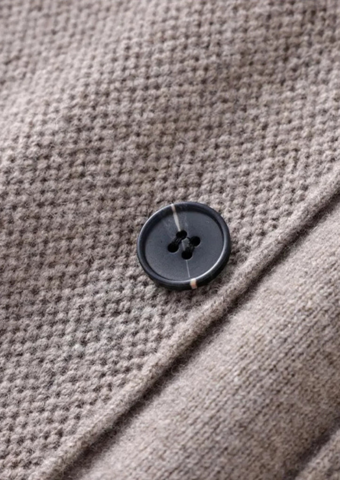 100% Cashmere Cardigan with Button Closure