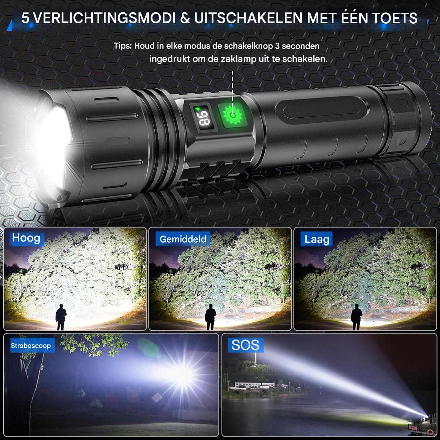 100000 lumen flashlight