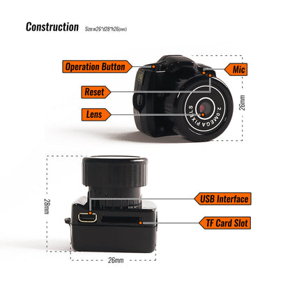 Caméscope numérique compact mini