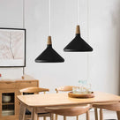 Conical Metal Pendant Lamp Macaron - Minimalistic and Stylish