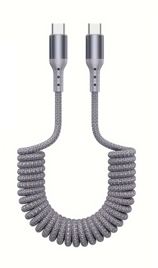 100W USB-C Spring Cable