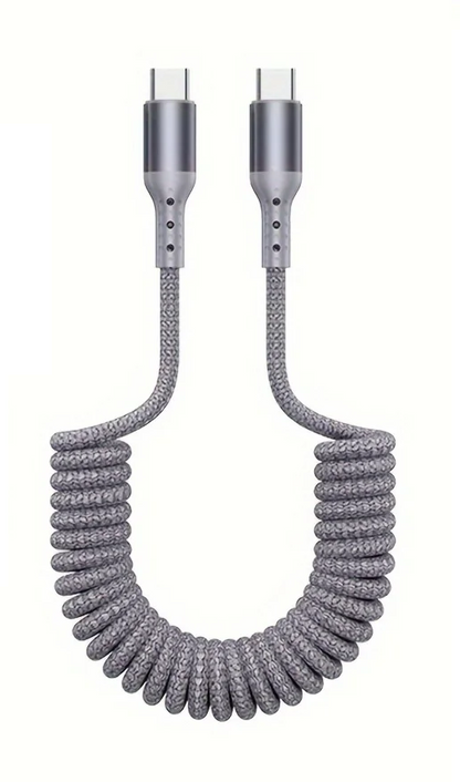 100W USB-C Spring Cable