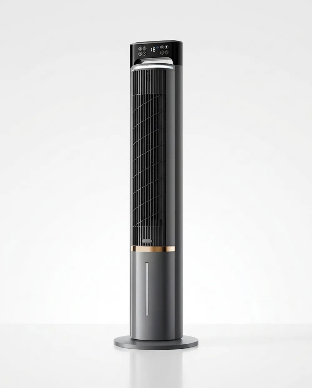 Ventilateur sur pied avec affichage numérique