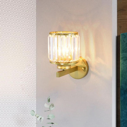 Cristalux - Modern Crystal Wall Lamp with 1 Light and Arm