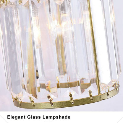 Cristalux - Modern Crystal Wall Lamp with 1 Light and Arm